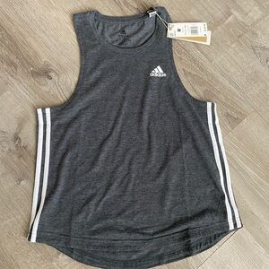 - Adidas Prime Grey Aeroready Prime Tank Top